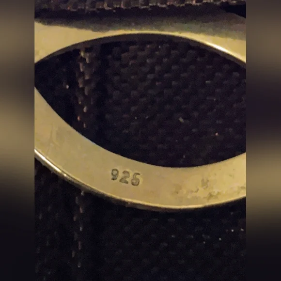 Sterling Silver Swirl Bangle Cuff Bracelet - Picture 3 of 4